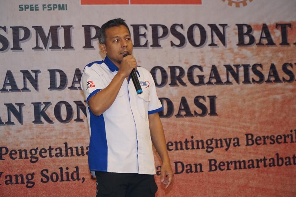 PUK SPEE FSPMI PT. Epson Batam Adakan Pendidikan Dasar & Konsolidasi