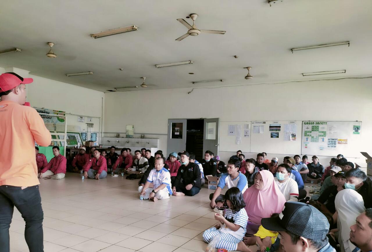 Bahas Bonus Akhir Tahun & Upah 2023, PUK SPAMK FSPMI PT. MARUHACHI INDONESIA Gelar Konsolidasi Anggota