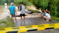 Air Sungai Meluap, Jalan Menuju 5 Desa Ambles dan Terputus