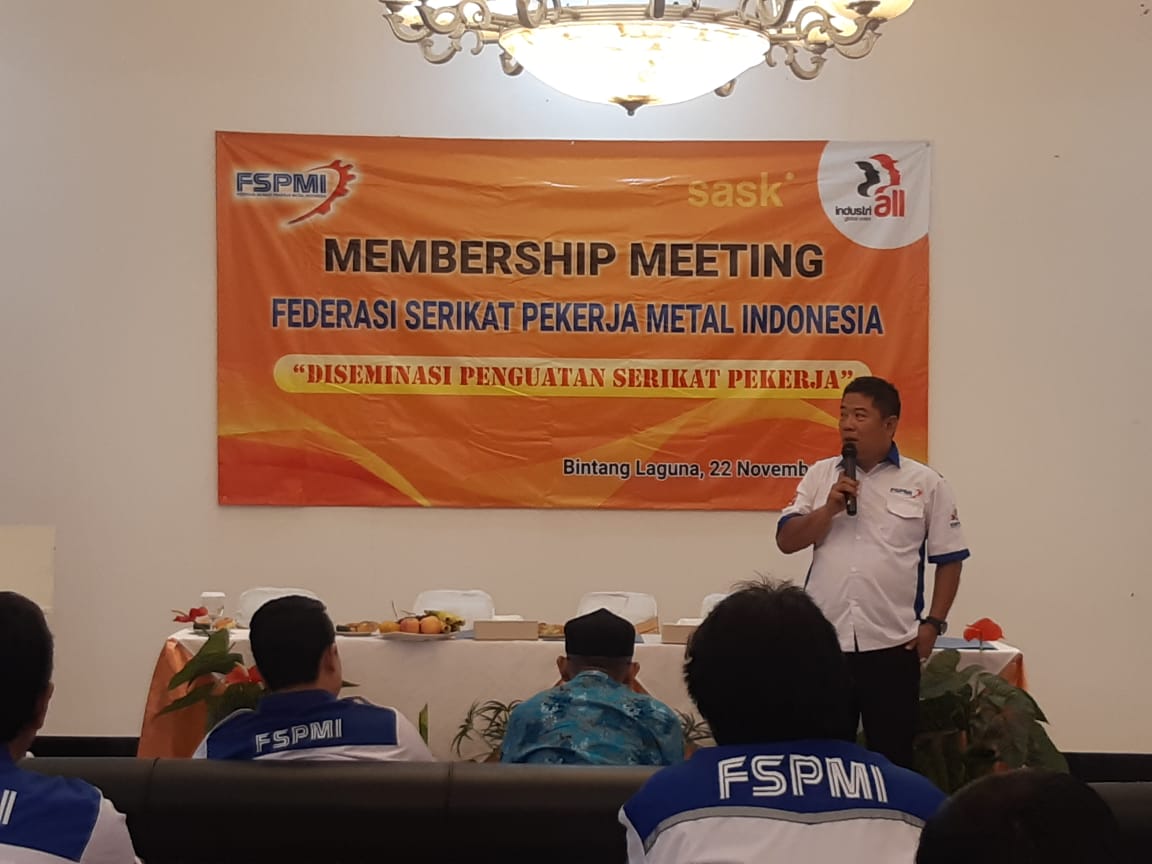 Ini kata DPW FSPMI Banten dalam Membership Meeting FSPMI