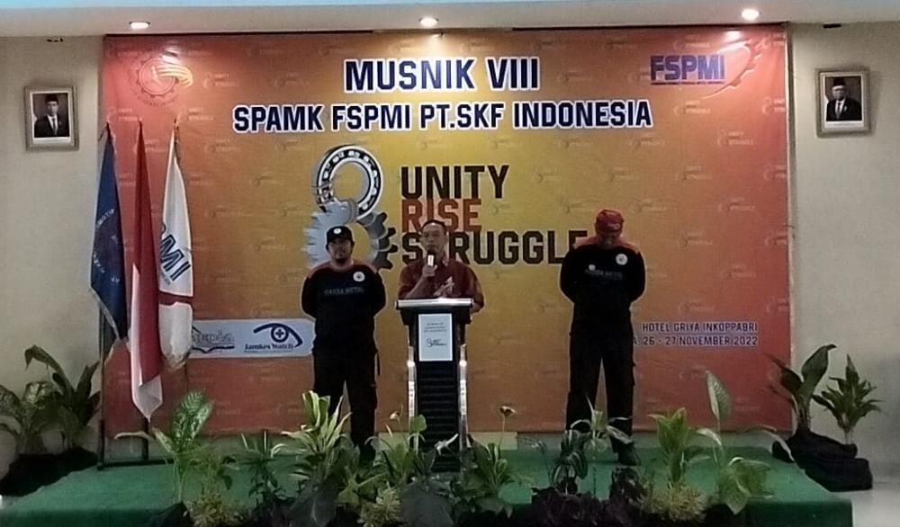 Musnik 8 PUK PT. SKF, Ini Pesan Ketua DPW FSPMI DKI