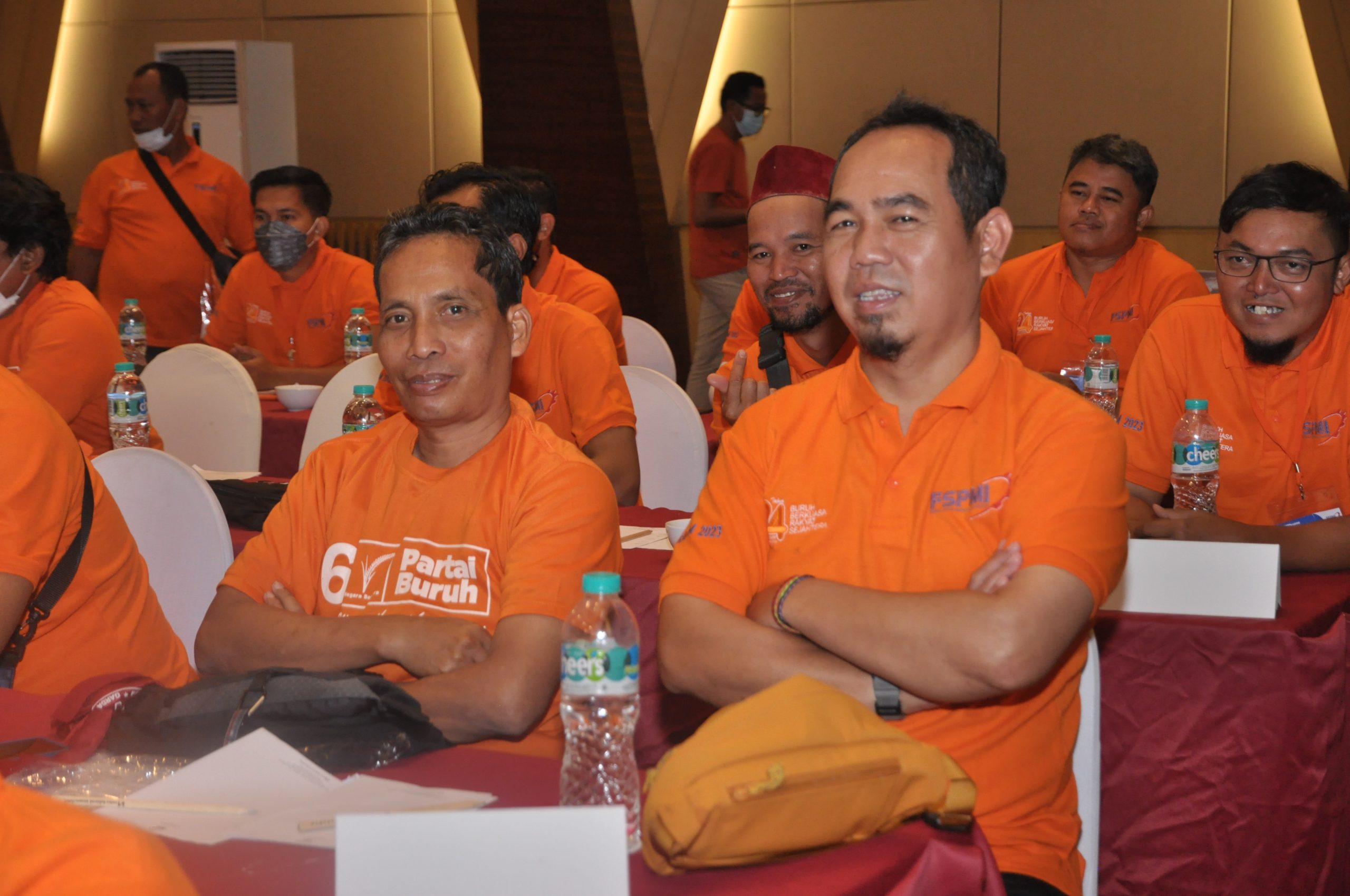 Laporan Pangkornas Garda Metal Di Rapim FSPMI 2023