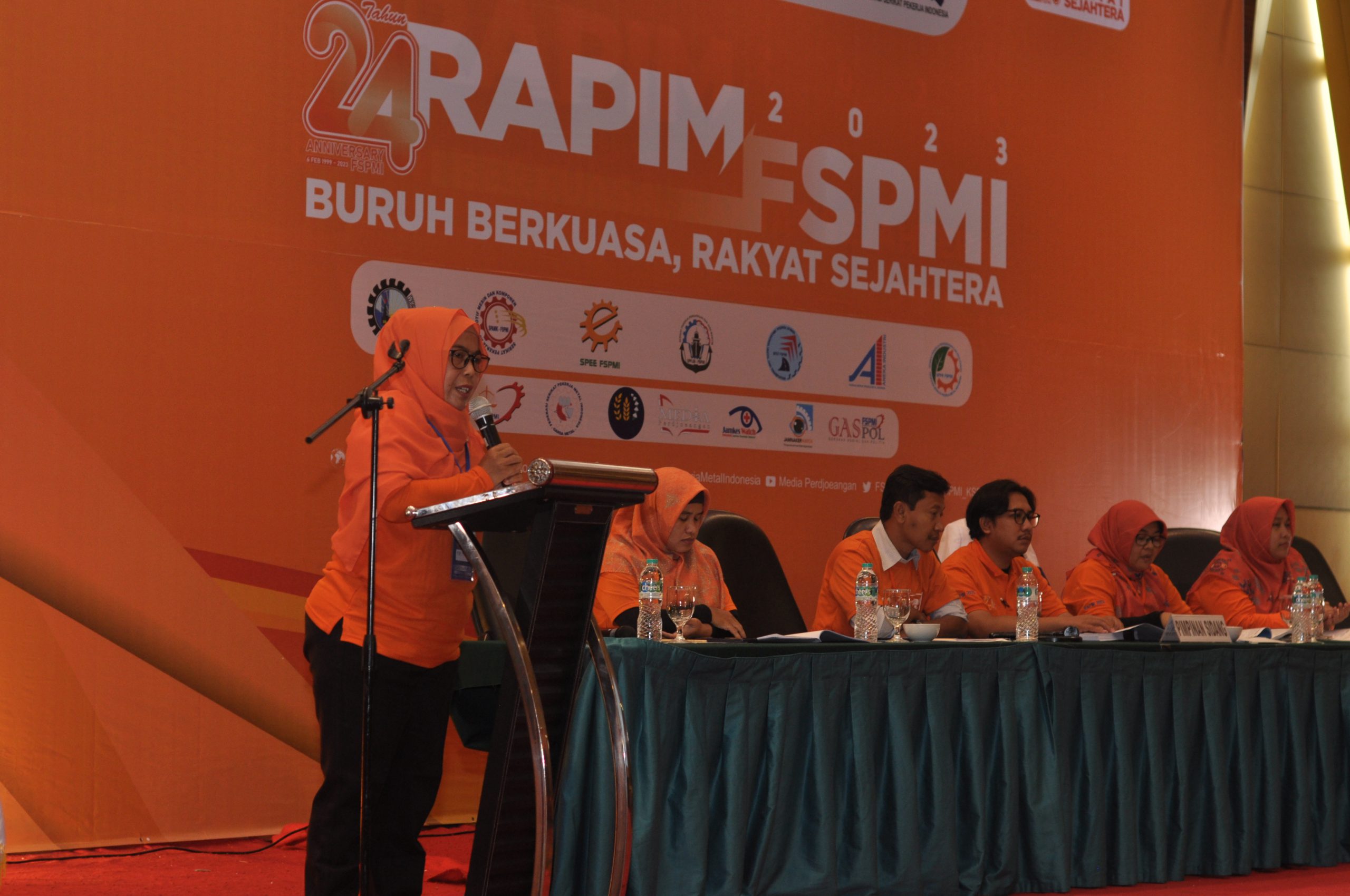 RAPIM FSPMI 2023, Evi Restiasari : Adakan Kerja Sama K3 di Bagian Indonesia Timur, Fungsi Kontrol K3 di Sana Belum Ada