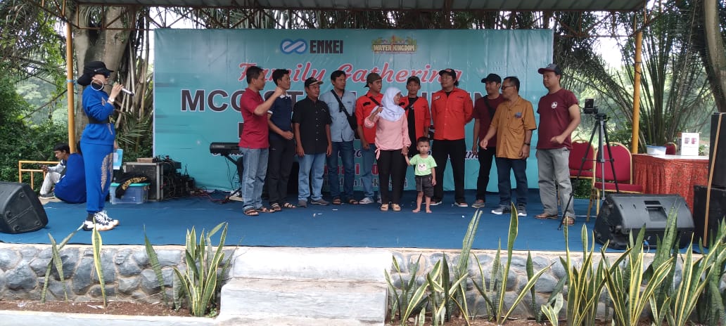 Line MCC ST4 Machining PT. Enkei Indonesia Adakan Family Gathering di Water Kingdom