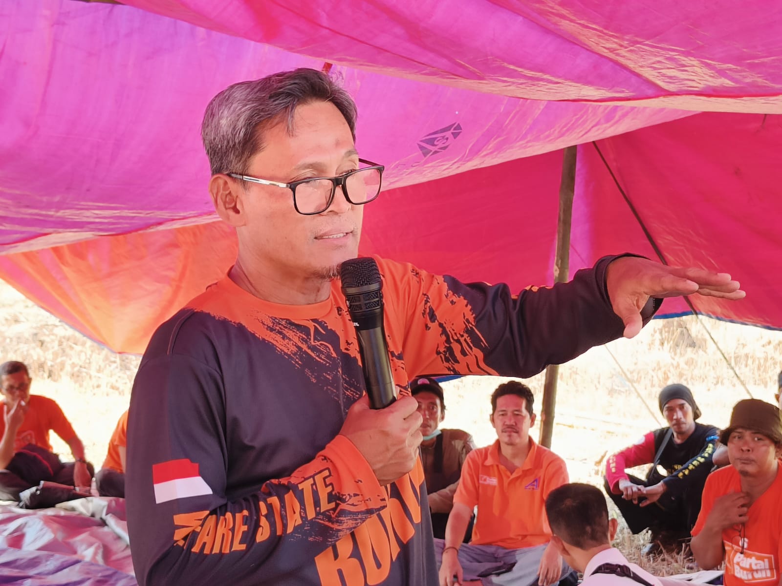 Konsolidasi Ideologi Banten Digelar di Tanah Pusdiklat FSPMI Tangerang Raya