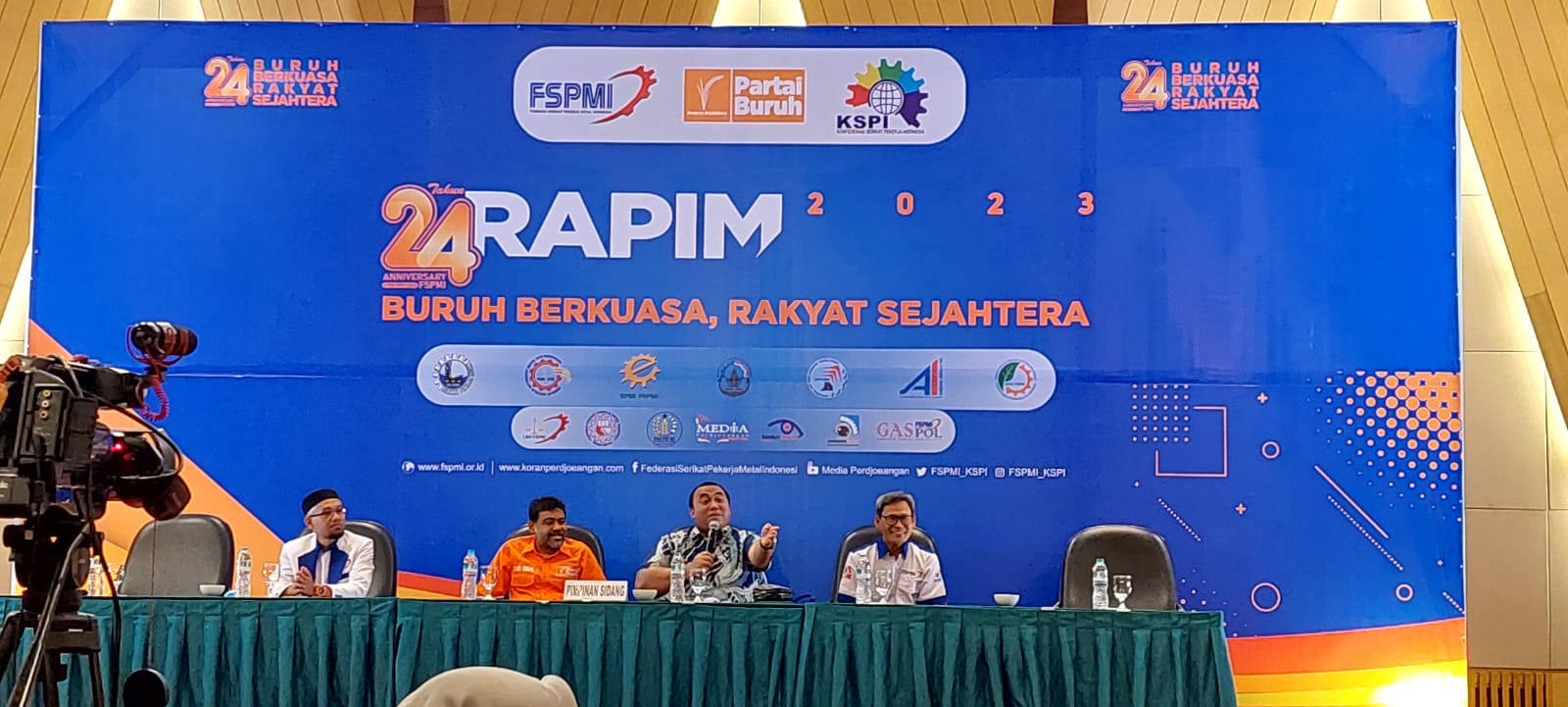 Presiden K-SPSI, FSPMI adalah Saudara Kandung Seperjuangan