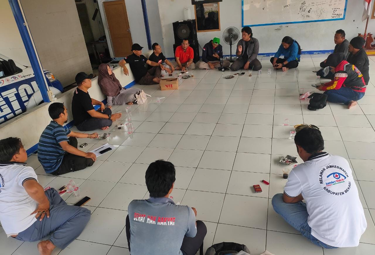 Ratin DPD Jamkeswatch Kabupaten Bekasi Bersama DPN Jamkeswatch