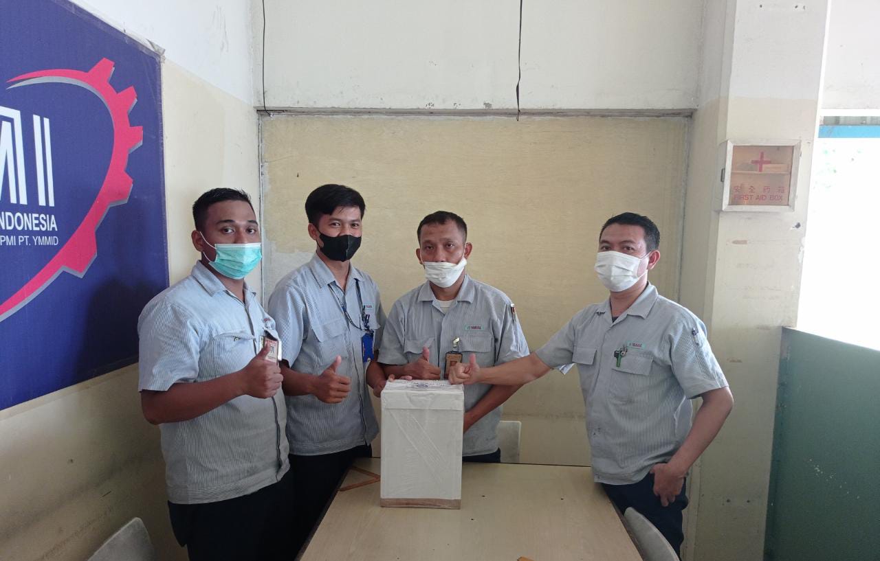 Raih 67 % Suara, Rudi Riono Terpilih Kembali Sebagai Ketua PUK SPL FSPMI PT. Yamaha Motor Mold Indonesia