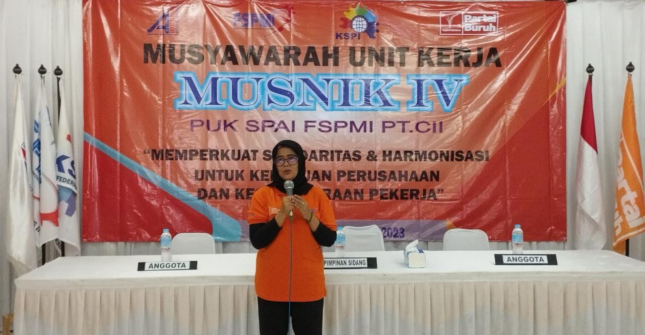 Pemahaman Berorganisasi Itu Penting – Musnik 4 PUK SPAI FSPMI PT. CII Bogor