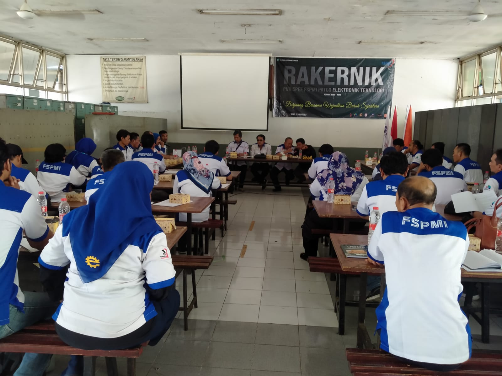PUK SPEE FSPMI PT. Patco Elektronik Teknologi Gelar Rakernik Pertama Pasca Musnik 7