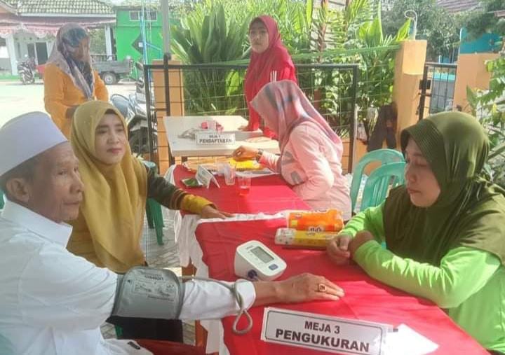Posyandu Nusa Indah VIII Lakukan Pengecekan Kesehatan Gratis Untuk Warga Asri Pratama
