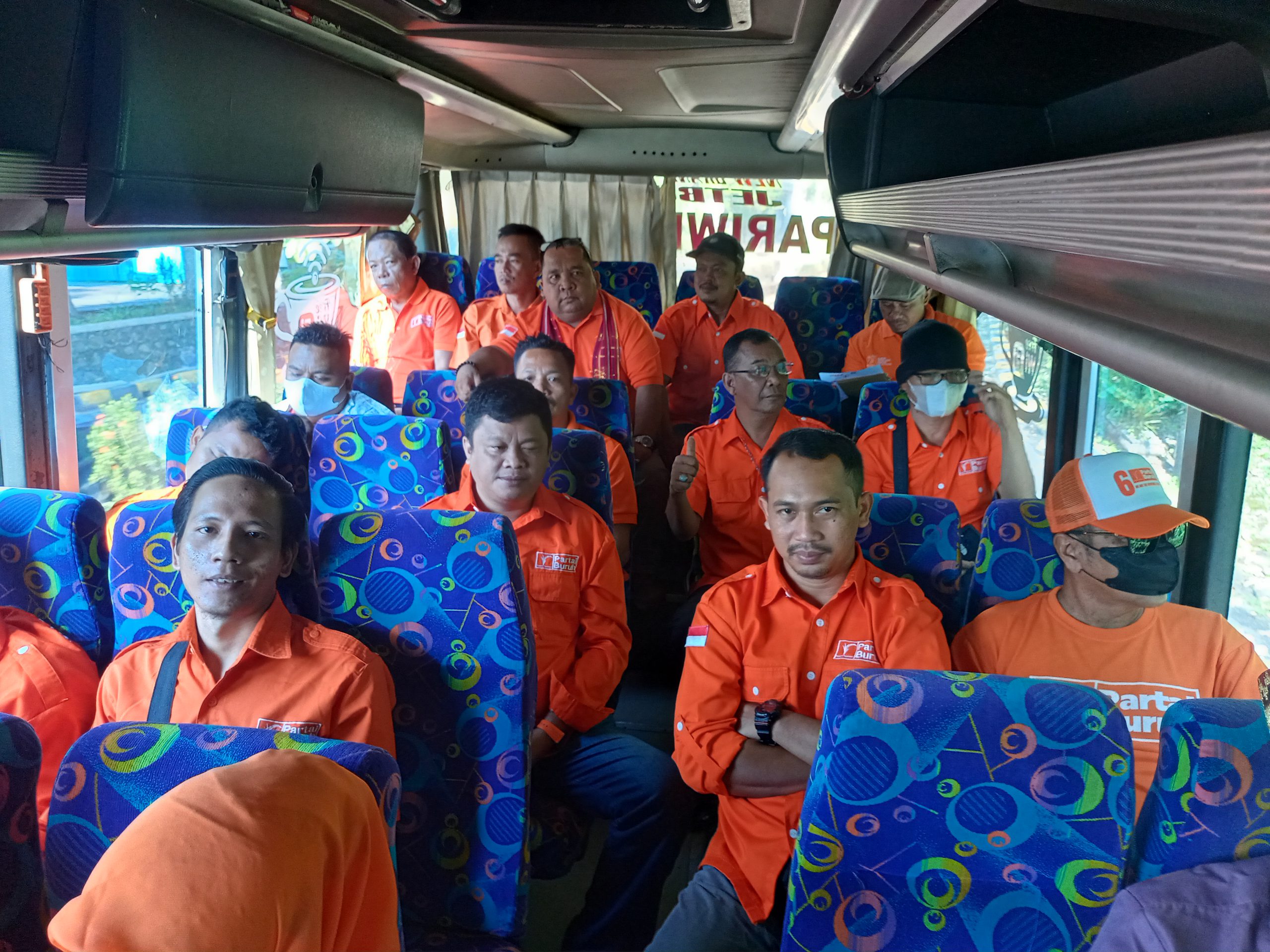 Peserta Aksi Perwakilan Sumut Bergerak dari Asrama Haji Menuju Patung Kuda