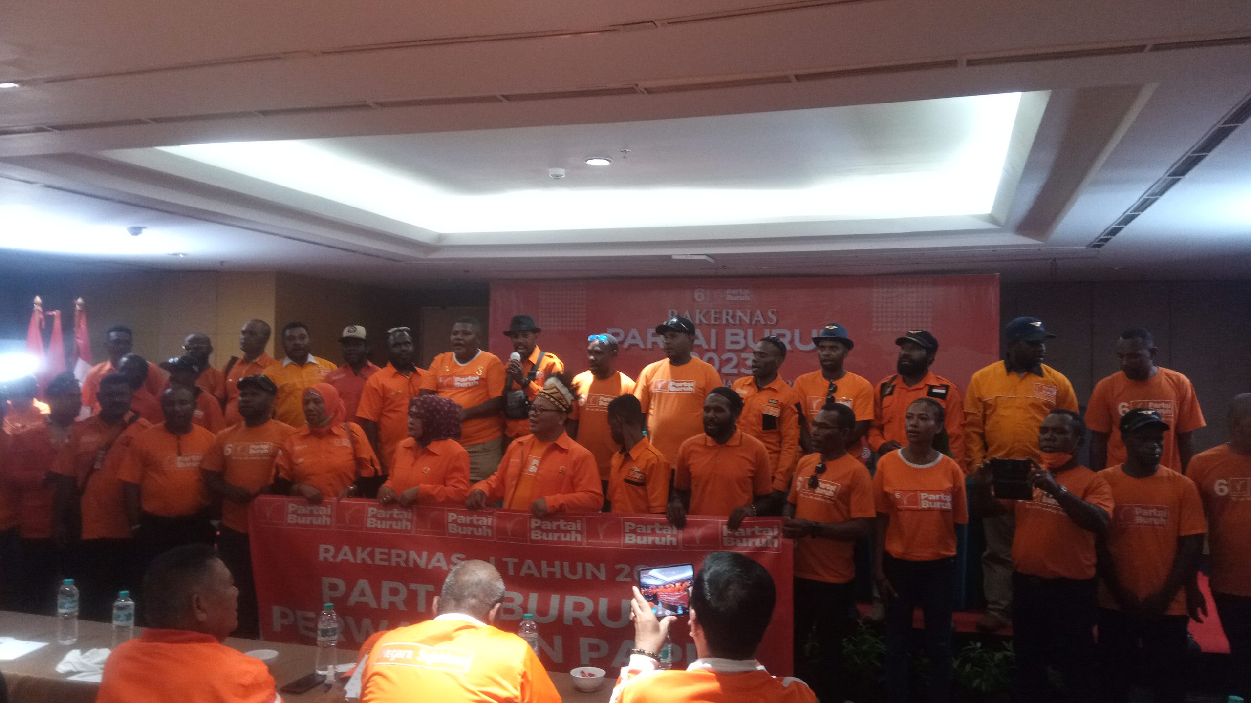 Ketua Exco Manokwari Di Rakernas Partai Buruh Pastikan Kursi legislatif di Daerah Tingkat Satu