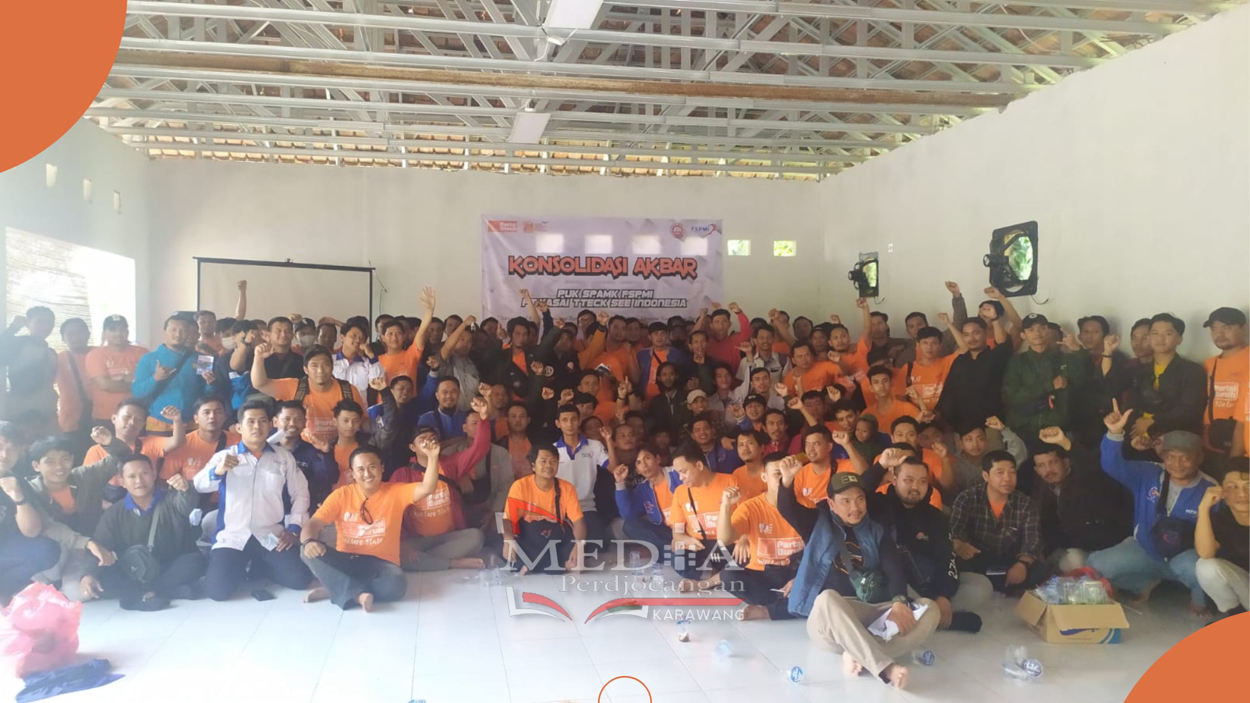 Konsolidasi Akbar PUK SPAMK FSPMI PT. Kasai Teck See Indonesia