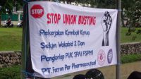 Diduga Manajemen PT. Ferron Par Pharmaceutucals Lakukan Union Busting