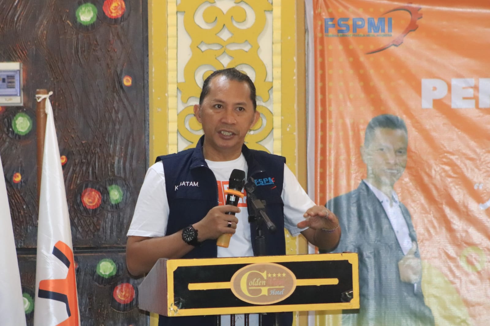 Ketua KC FSPMI Batam: Miliki Keberanian Untuk Kemajuan Organisasi