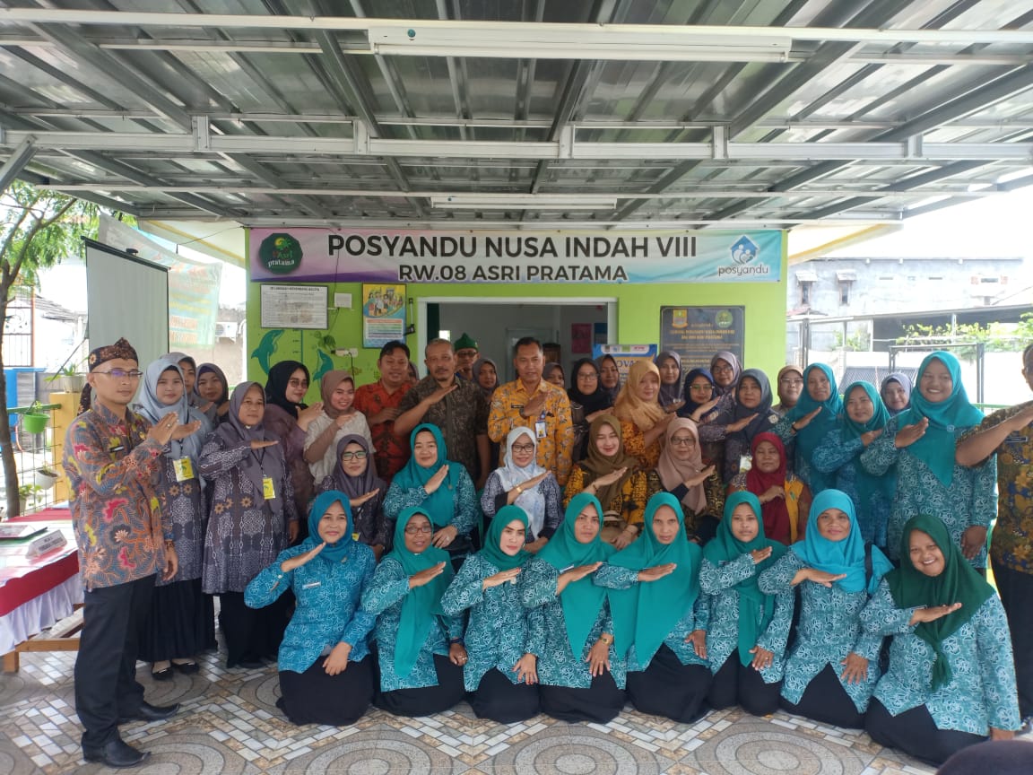 Bertepatan Dengan International Women’s Day, Posyandu Nusa Indah VIII Raih Juara 1 Tingkat Kecamatan Cikarang Selatan