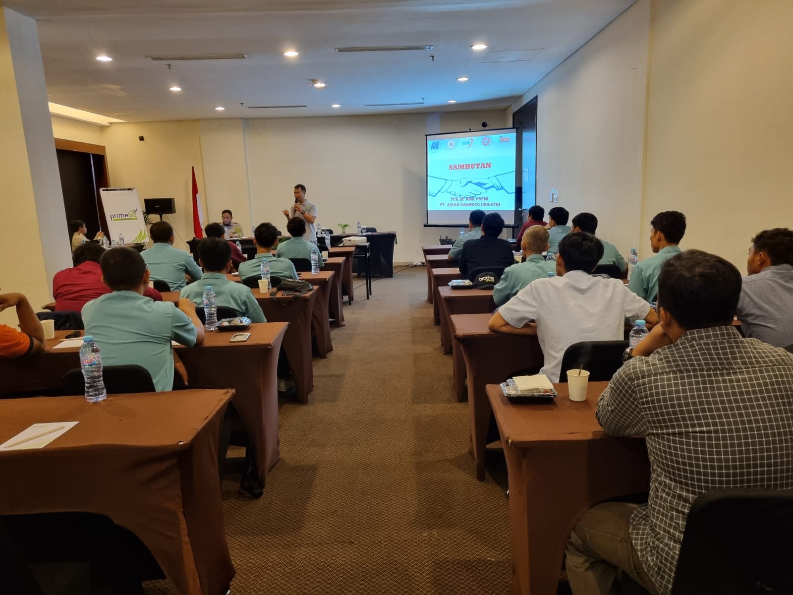 Dalam Rangka Pengkaderan dan Tingkatkan Pengetahuan Korlap, PUK SPAMK PT. ANI Adakan Pendidikan Negosiasi