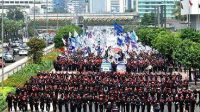 Puluhan Ribu Anggota Garda Metal Dan Satgas Lainnya Siap Sukseskan Perayaan Hari Buruh Sedunia