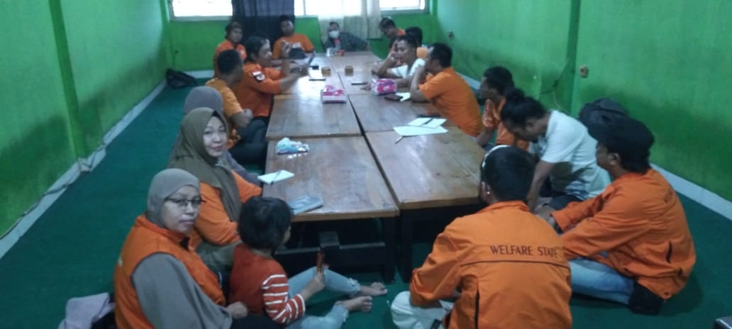 Rapat Koordinasi Rutin Pengurus Exco Partai Buruh Kabupaten Bekasi