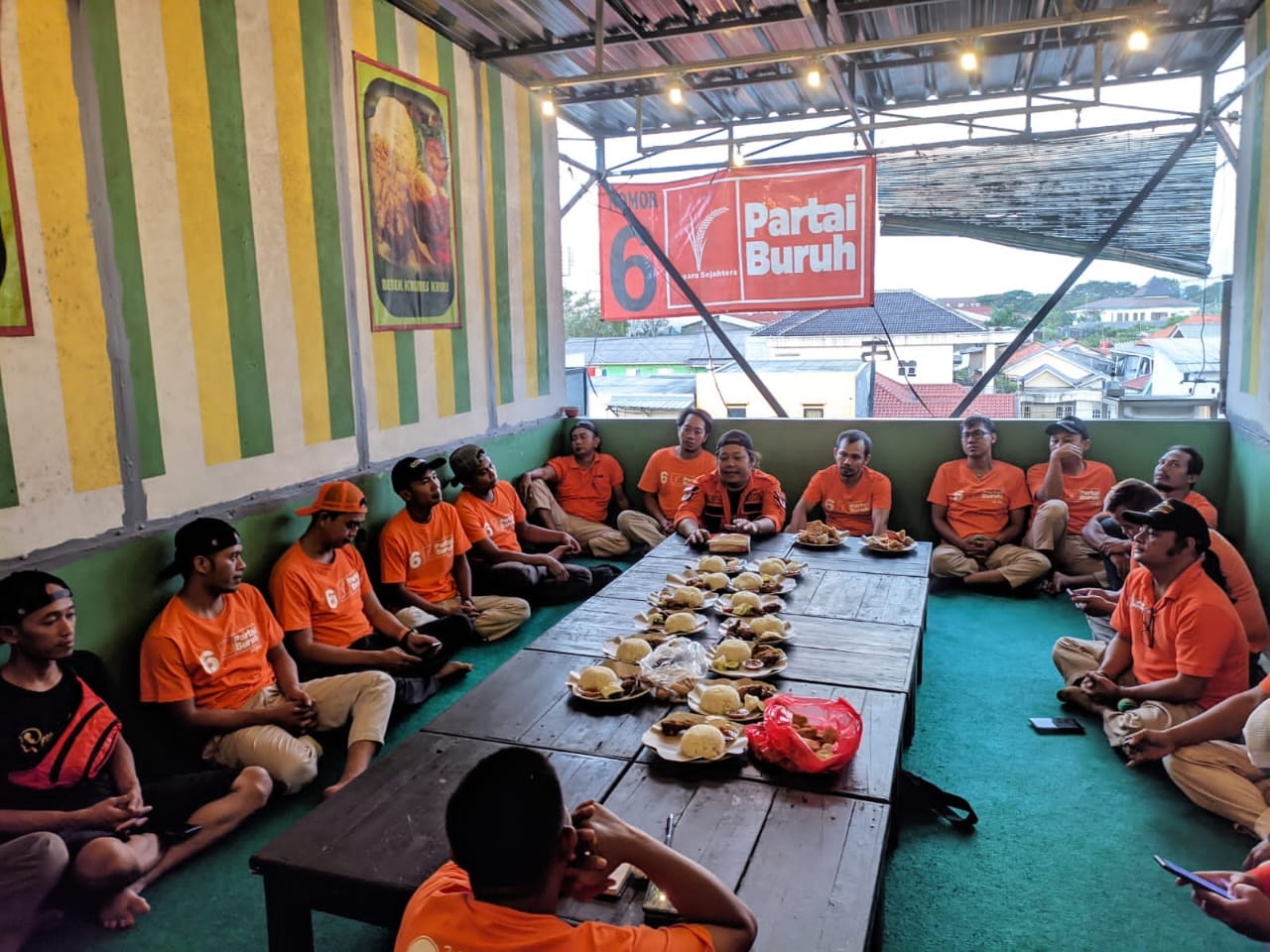 Pemenangan Partai Buruh Dibahas Dalam Rapat Rutin Garda Metal PUK SPAMK FSPMI PT. Enkei Indonesia