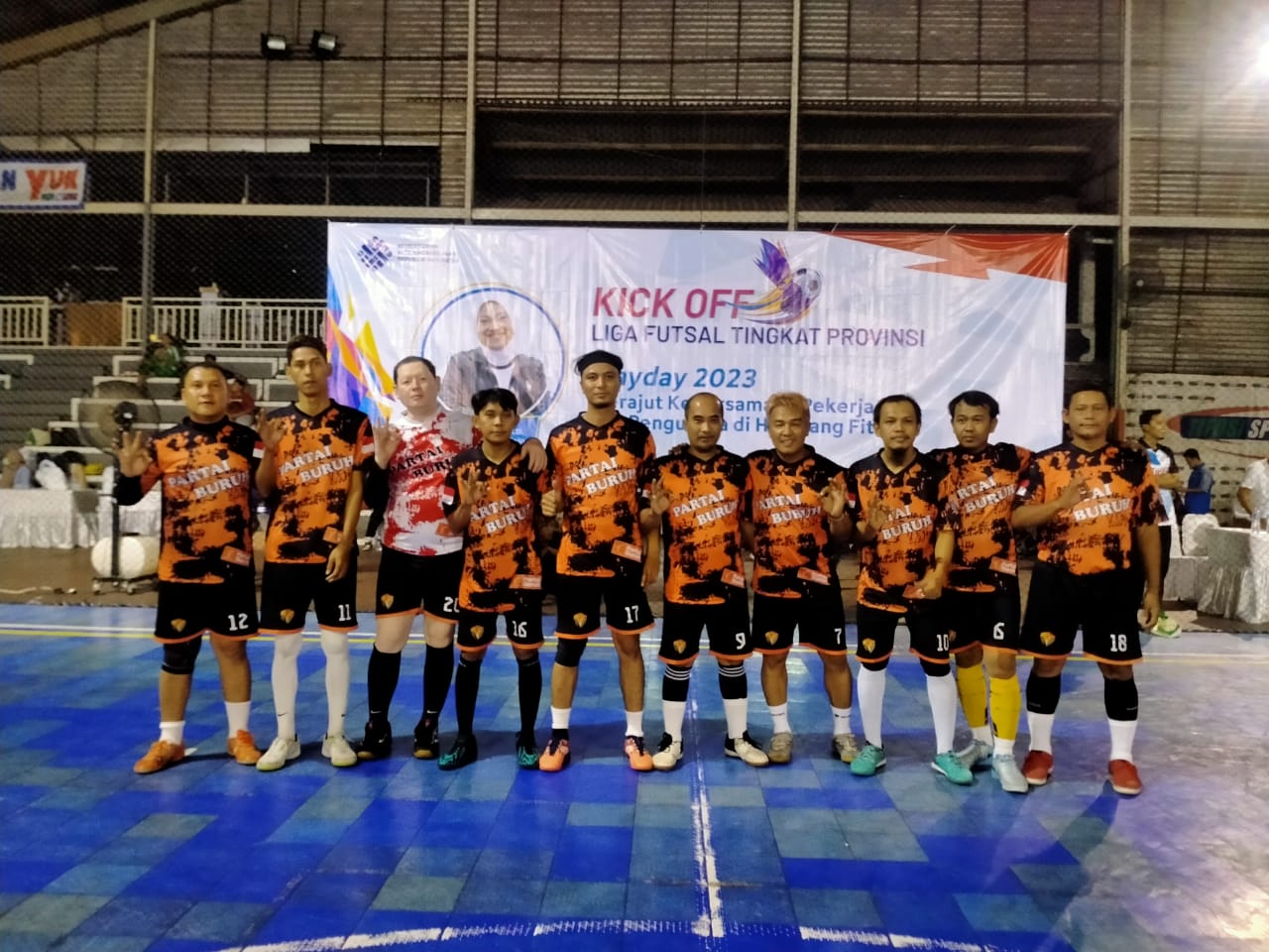 Sambut Hari Buruh 2023, Menaker Kick Off Liga Futsal Pekerja di Jakarta