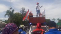 Aksi Solidaritas PUK PT. DAEAH Cilegon, Diam Ditindas atau Bergerak bangkit melawan