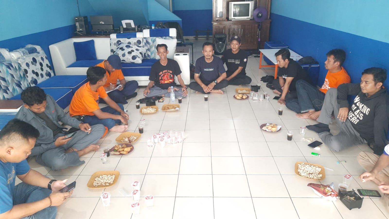 Rapat Rutin Forum Komunikasi Buruh Kota Bekasi Bahas Pemenangan Partai Buruh
