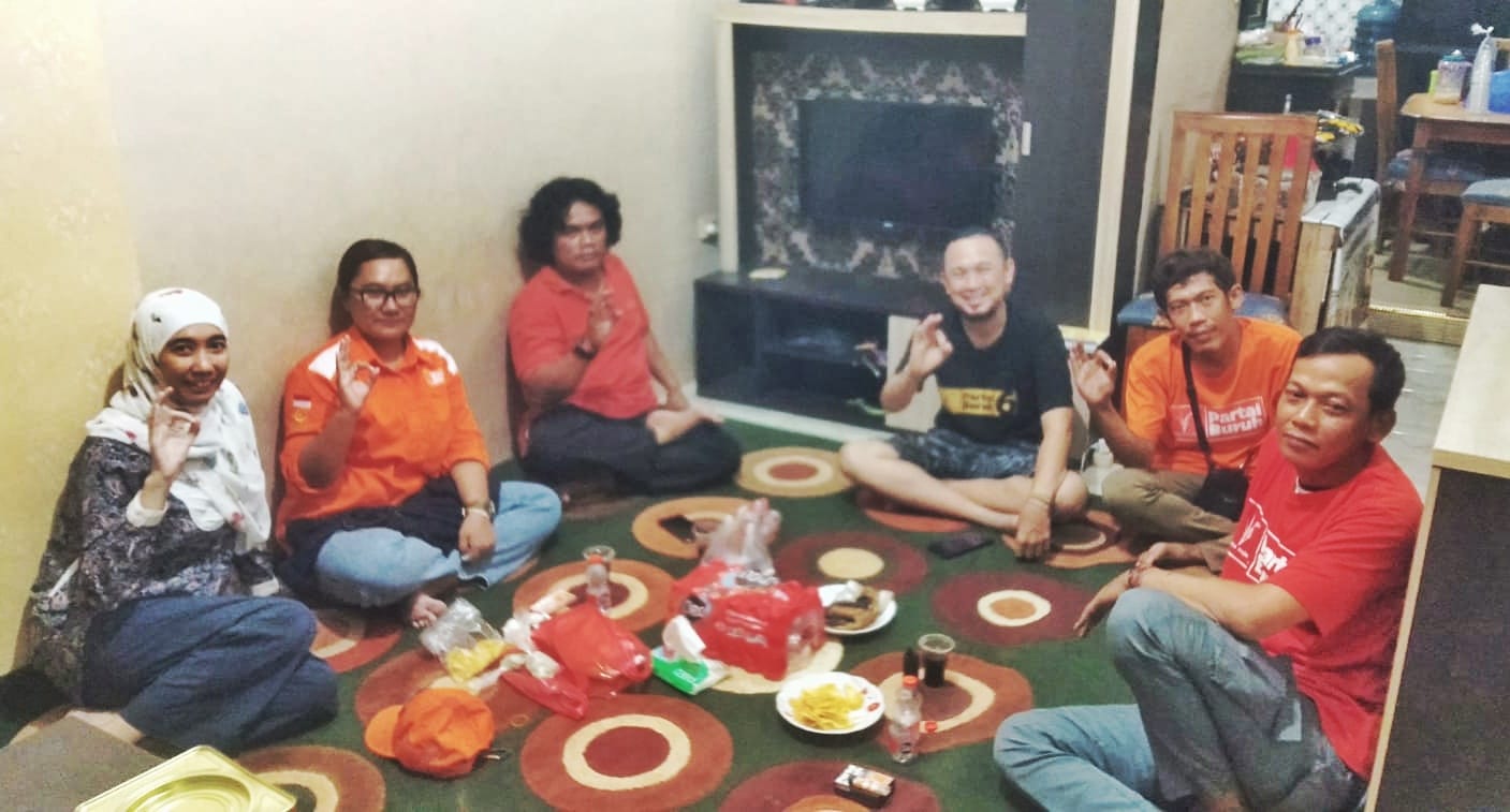 Sosialisasikan Partai Buruh, Bacaleg Dapil 1 Kabupaten Bekasi Dermawanti Bentuk Tim Kecil