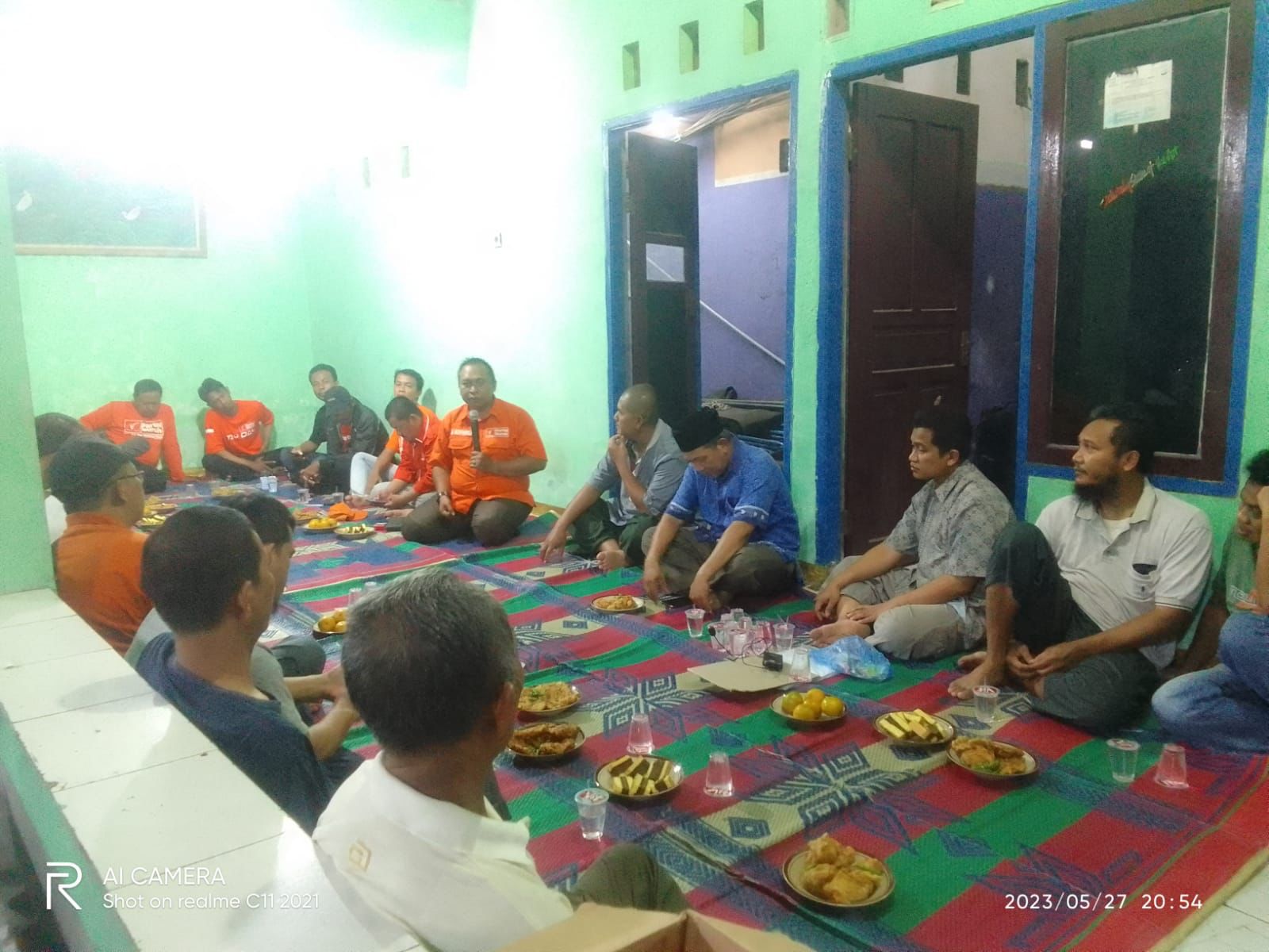 Gerebek Kampung, Nurfahroji Sosialisasi Terkait Hak Jaminan Sosial Pekerja