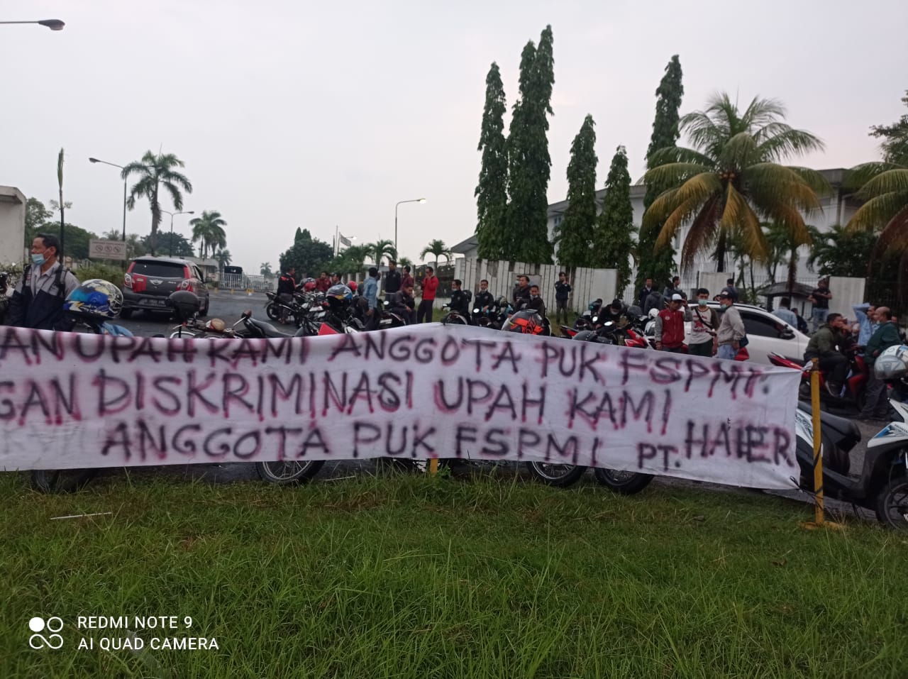 PUK SPEE FSPMI PT. Haier Tuntut Kenaikan Upah 2023 dan Menolak Kriminalisasi Terhadap Anggota