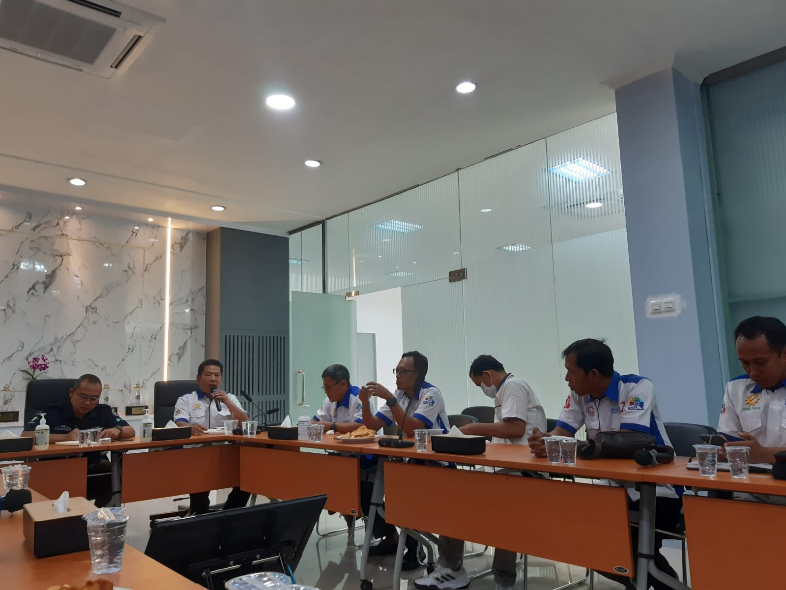 DPW FSPMI Banten Datangi BPJS Ketenagakerjaan Kanwil Banten