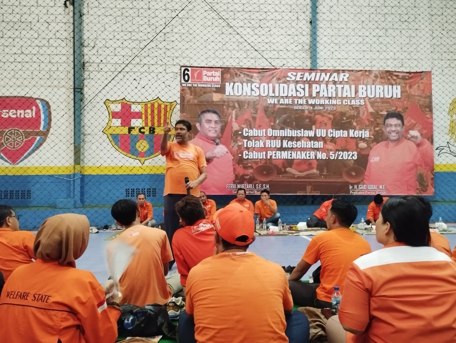 Said Iqbal : Jangan Lagi Salah Pilih Partai Yang Akhirnya Muncul Omnibus Law, Sekarang Pilih Partai Buruh