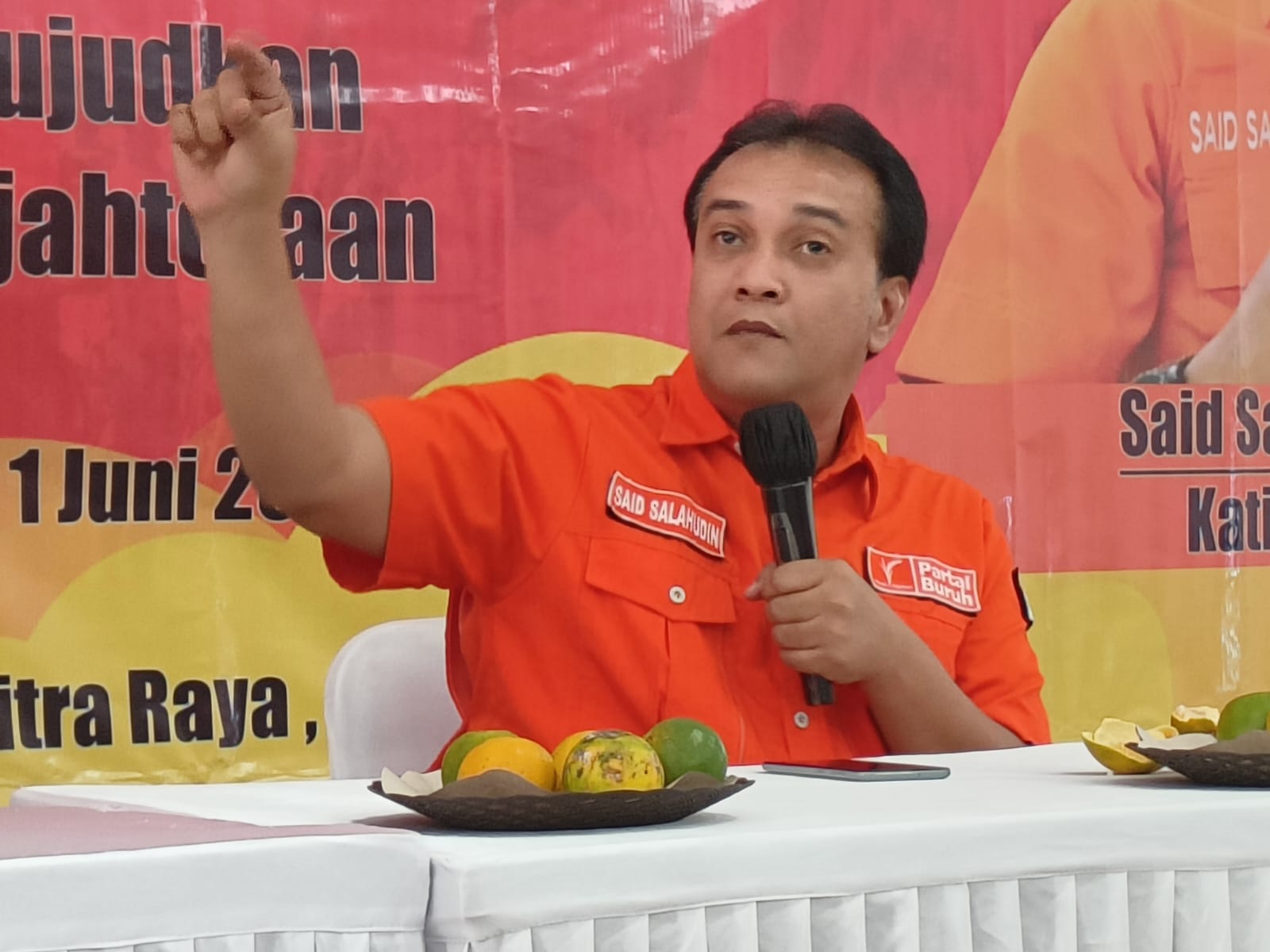 Said Salahuddin Hadiri Bimtek Partai Buruh se-Tangerang Raya