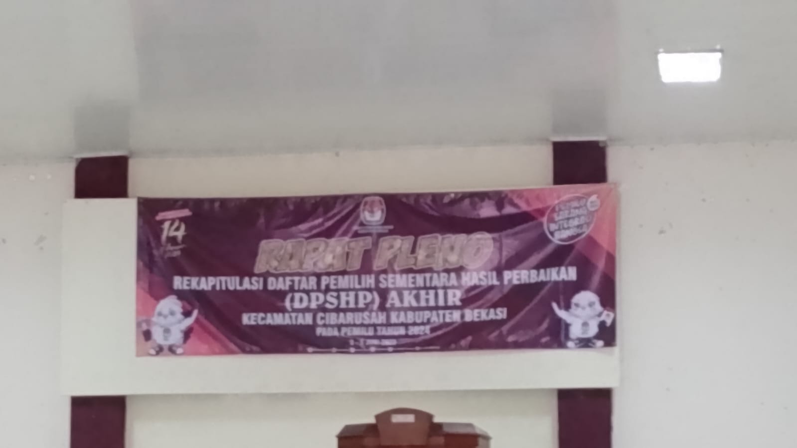 Ketua Exco Partai Buruh Kecamatan Cibarusah Hadiri Rekapitulasi Daftar Pemilih Sementara Hasil Perbaikan (DPSHP) Akhir