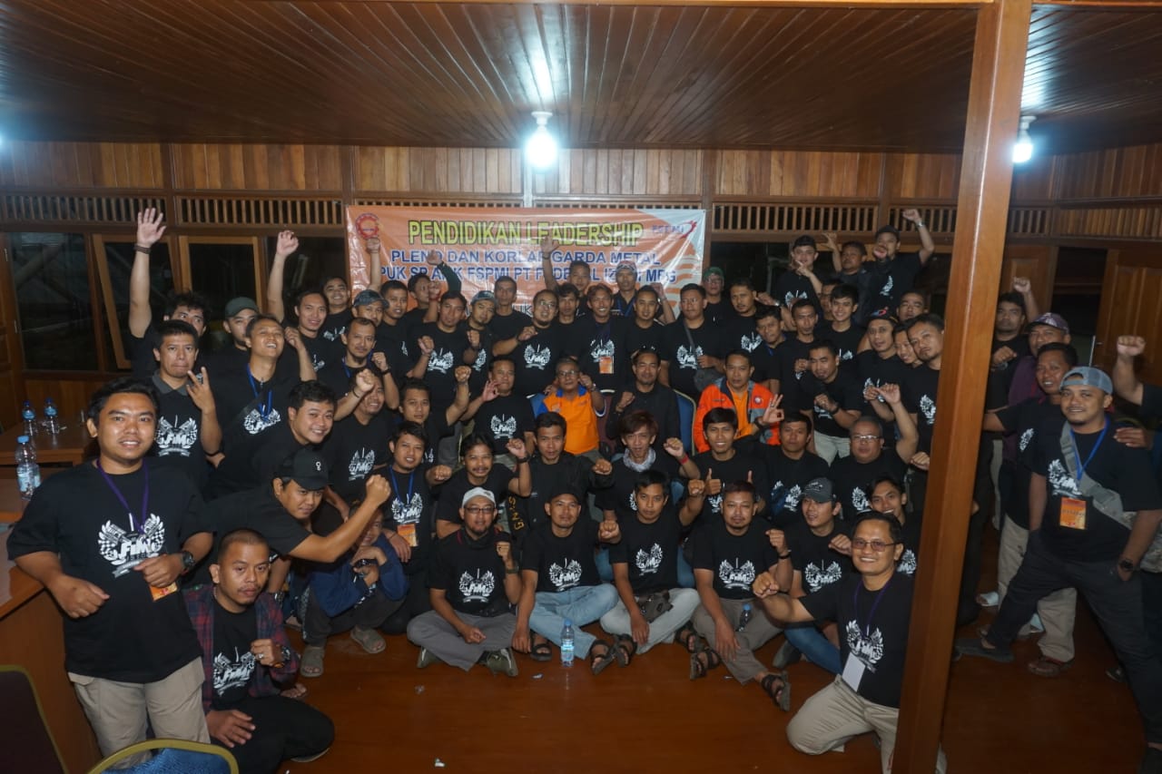 PUK SPAMK FSPMI PT. FIM Adakan Pelatihan Leadership untuk Anggota