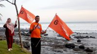 Bendera Partai Buruh Berkibar di Pulau Dewata Bendera Partai Buruh Berkibar di Pulau Dewata