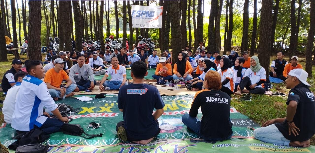 SPAI FSPMI Kawasan Cibinong Bogor Gelar Konsolidasi Akbar
