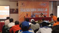 DPP FSPMI Sosialisasikan Dampak Omnibus Law di Tempat Kerja