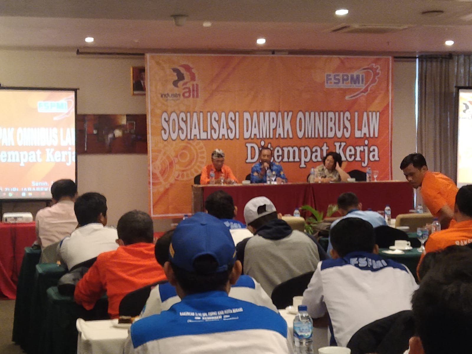 DPP FSPMI Sosialisasikan Dampak Omnibus Law di Tempat Kerja