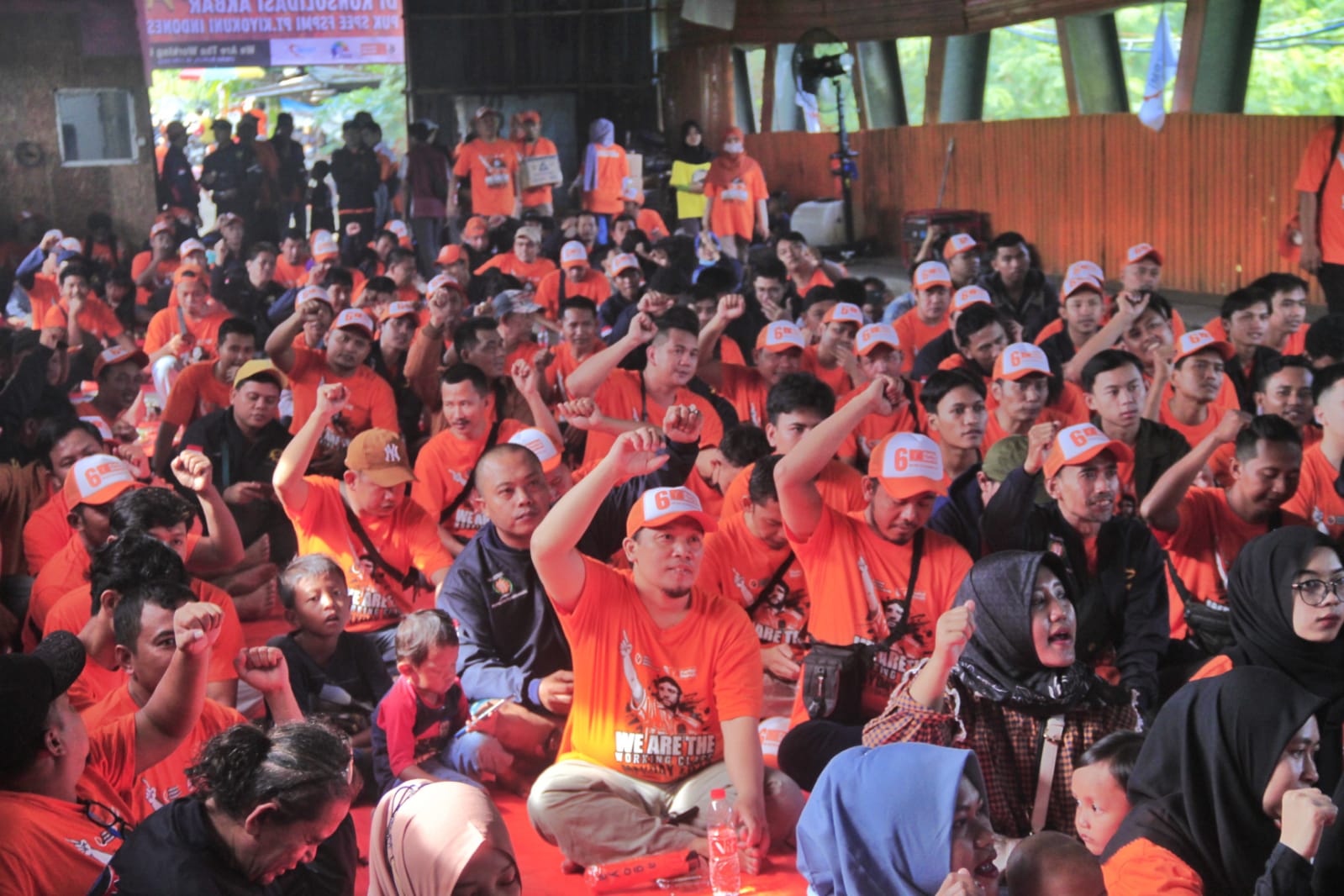 PUK SPEE FSPMI PT. Kiyokuni Gelar Konsolidasi Akbar