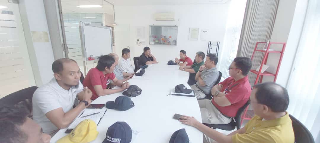 Undang Ketua Serikat Pekerja, Direktur Baru PT. Enkei Indonesia Ingin Jalin Hubungan Industrial yang Baik