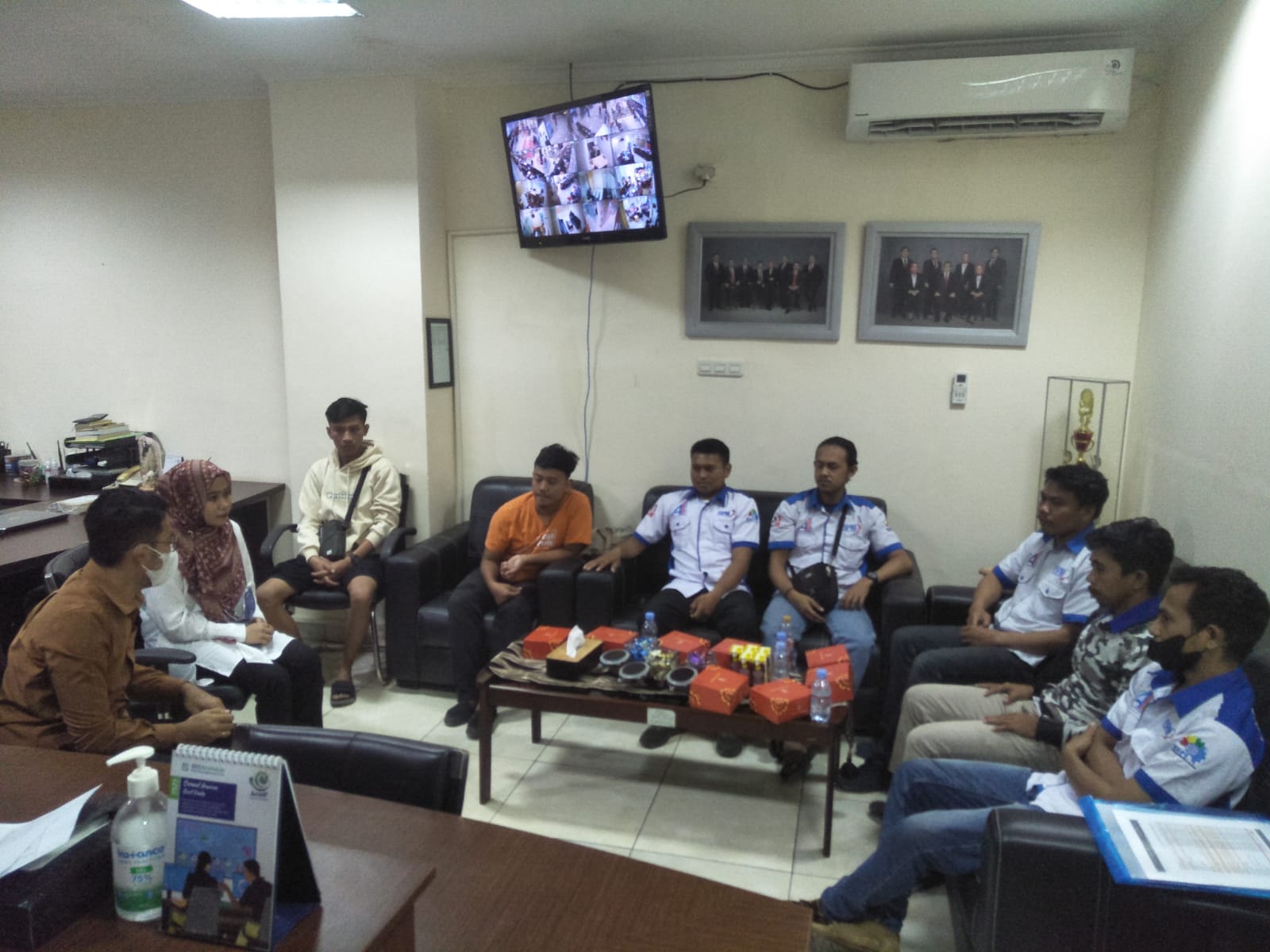 PC SPAI FSPMI Beraudiensi dengan BPJS Kesehatan Makassar