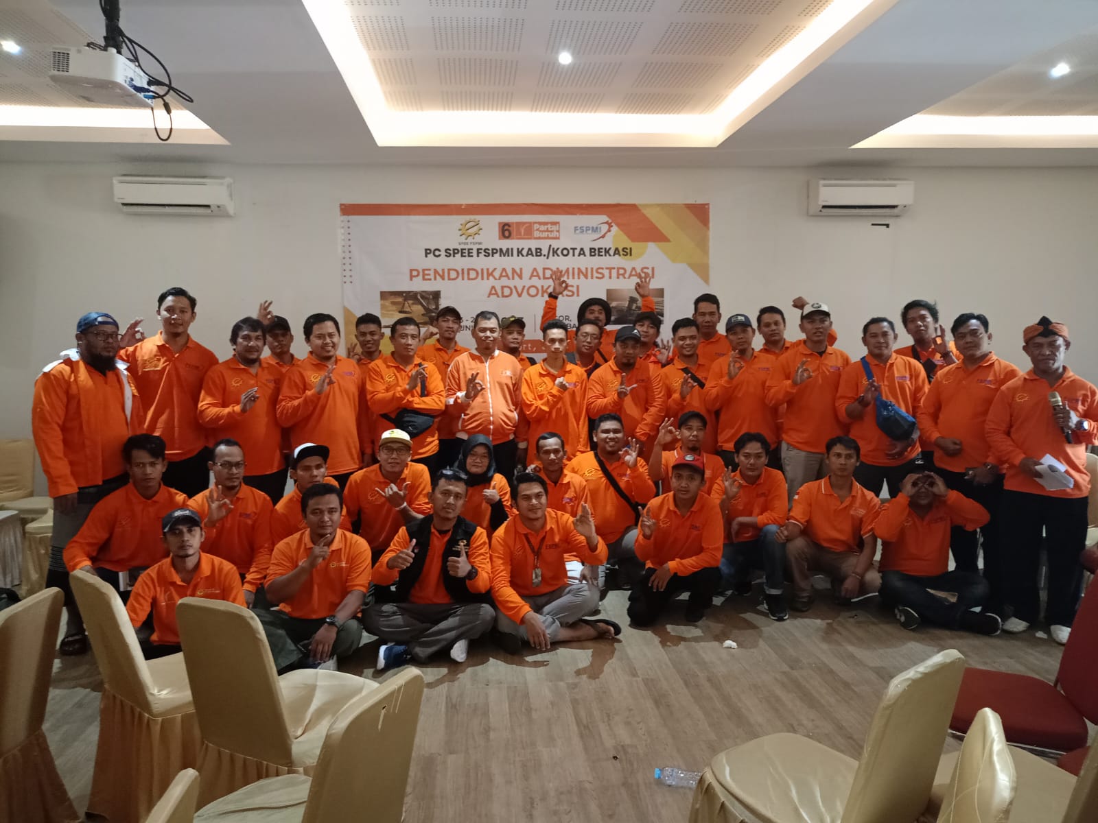 PC SPEE FSPMI Kab/Kota Bekasi Selenggarakan Pendidikan Administrasi Advokasi