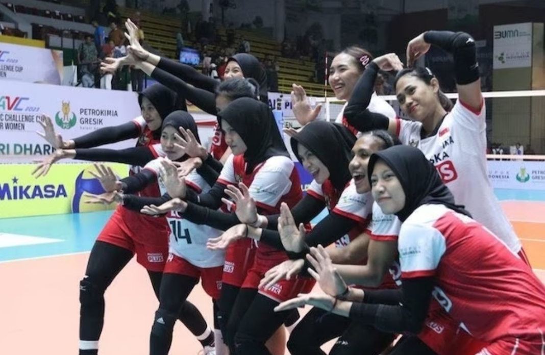 Kalahkan China Taipei, Timnas Voli Putri Indonesia Maju ke Final AVC Challenge Cup 2023