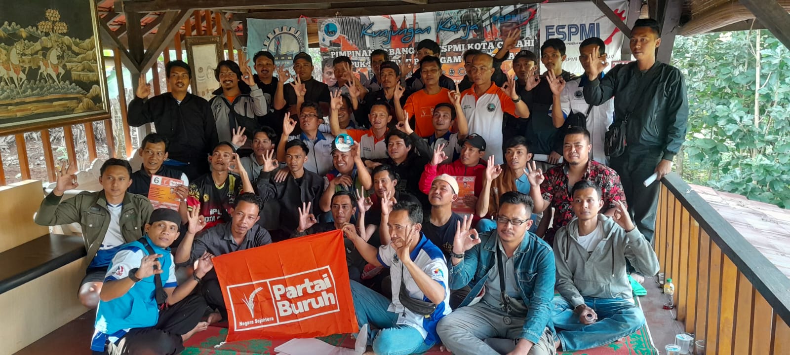 Kunjungan Kerja PC SPL FSPMI Kota Cimahi Ke PUK SPL FSPMI PT Logam Bima Cimahi, Kebersamaan Sumber Kekuatan