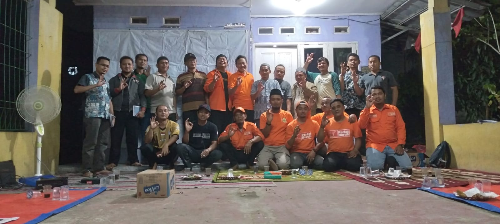 Bacaleg Partai Buruh Ali Nur Hamzah Lakukan Silaturahmi ke Wilayah RW 020 Desa Sukadami