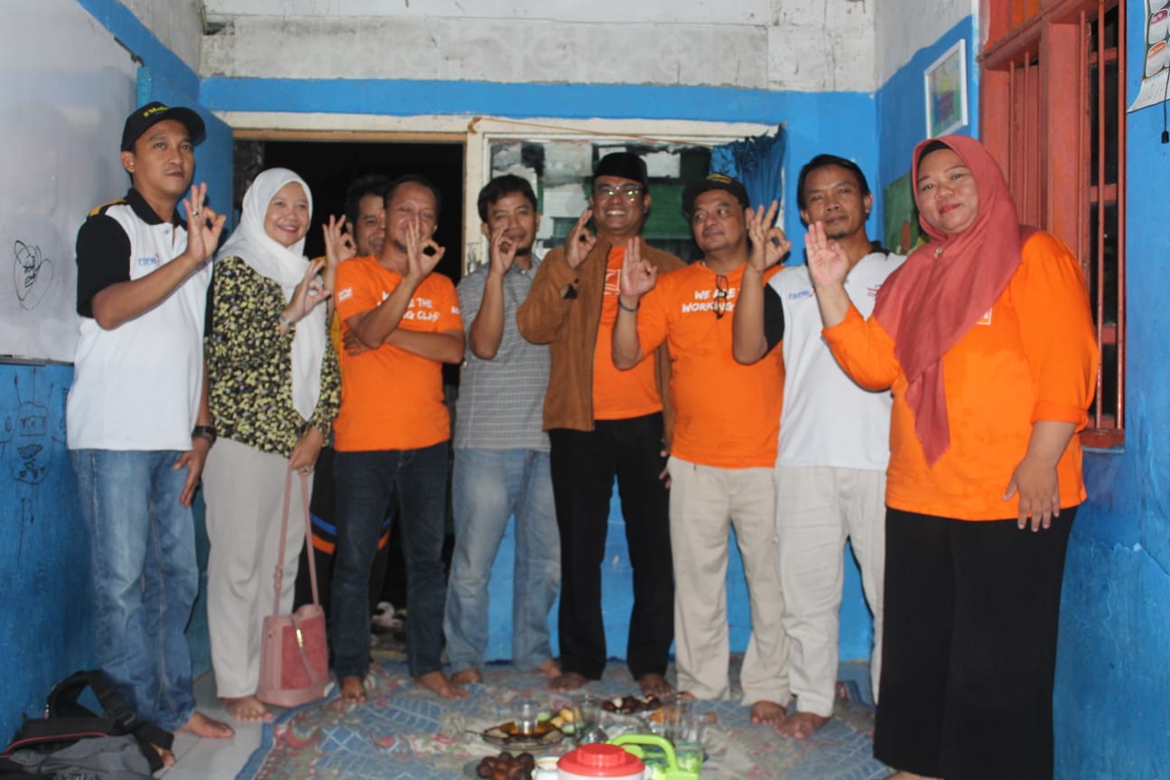 DPD Jamkeswatch Kota Bekasi Bersama Bacaleg Partai Buruh Bentuk Kader Relawan di Kota Depok