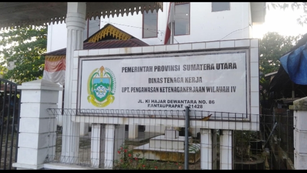 Diduga Kantor UPT Wasnaker Provsu Wilayah IV Hanya Menjadi Pajangan
