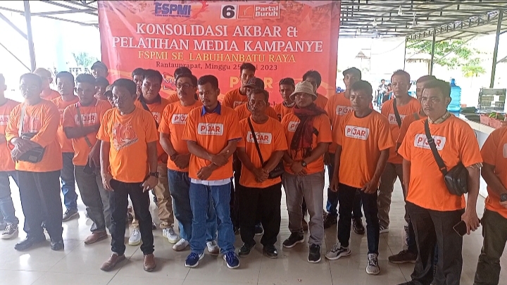 Gelar Pelatihan, Sub Koordinator MP FSPMI se_Labuhanbatu Raya Terbentuk